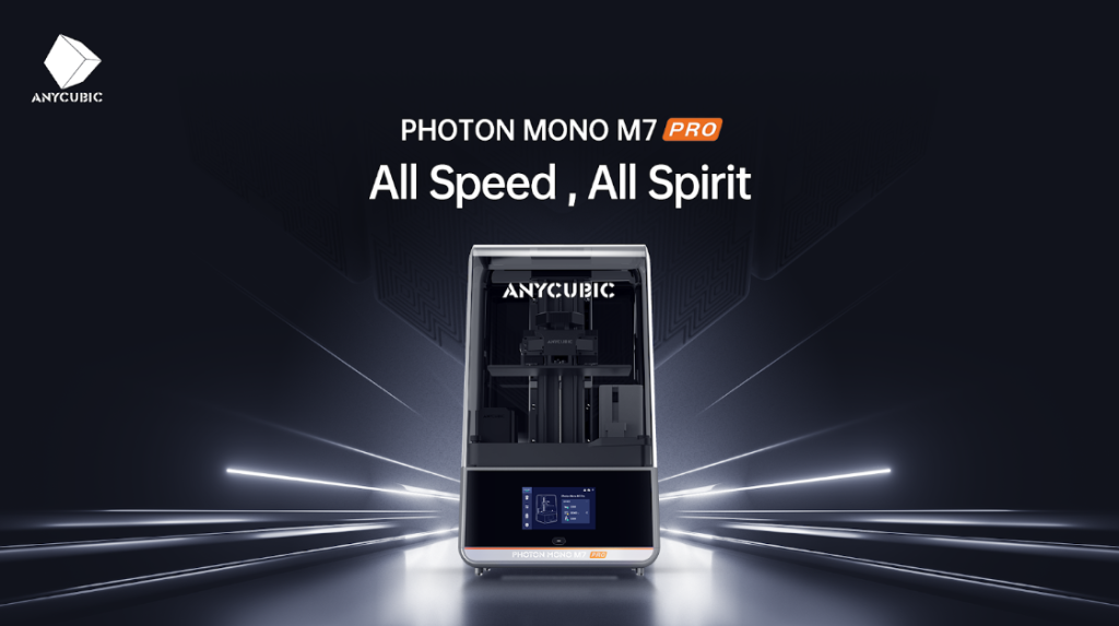 The Photon Mono M7 Pro 3D printer. Image via Anycubic.
