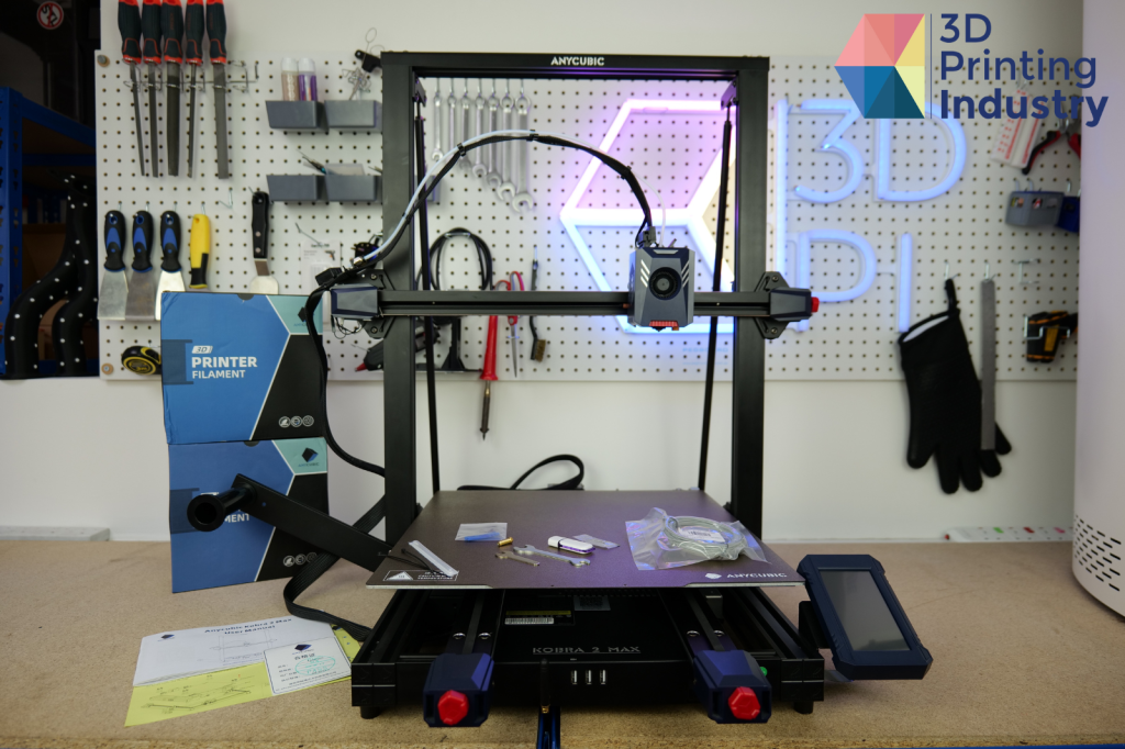 The Anycubic Kobra 2 Max. Photo by 3D Printing Industry.