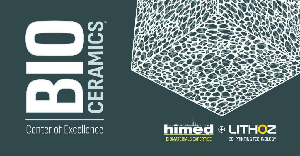 BIOCERAMICS Center of Excellence - A collaboration between Himed and Lithoz. Image via Lithoz.