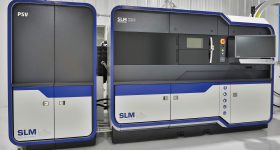 SLM 280 3D printer. Photo via Nikon SLM Solutions.