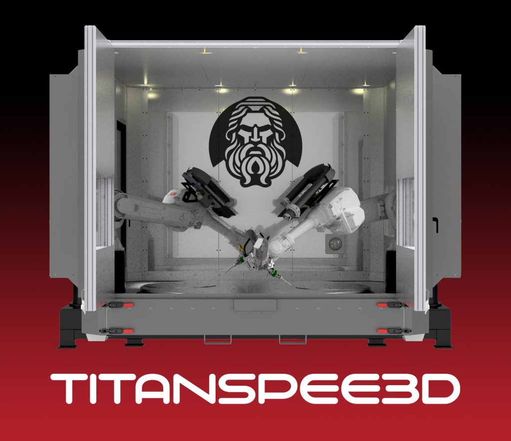 SPEE3D's new TitanSPEE3D cold spray 3D printer. Image via SPEE3D.