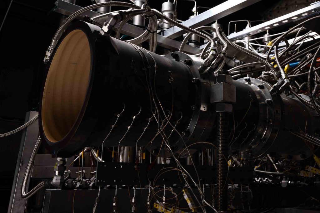 GE Aerospace's hypersonic dual-mode ramjet engine. photo via GE Aerospace.