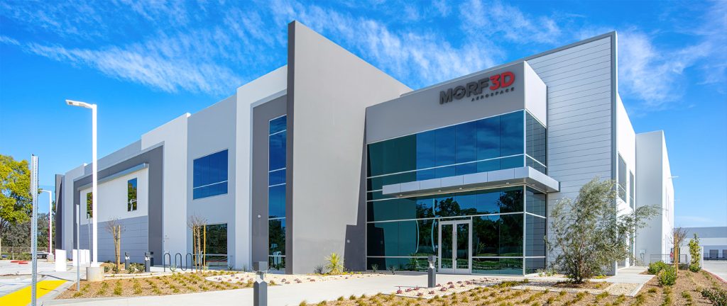 Morf3D facility in Long Beach, California. Image via Morf3D.