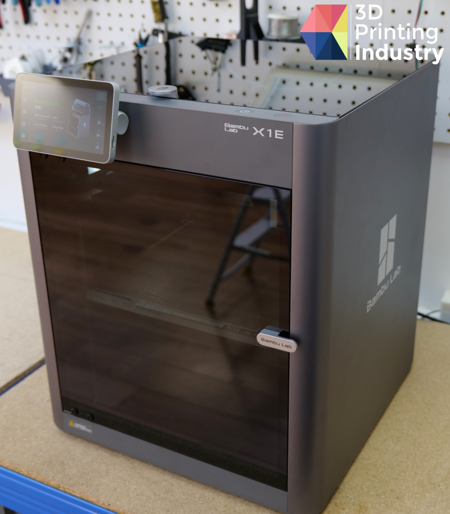 The Bambu Lab X1E 3D printer. Photos by 3D Printing Industry.