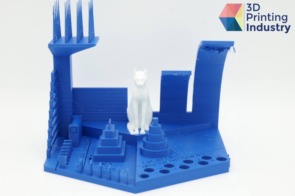 X1E-3D printed 3DPI test. Photos and images by 3D Printing Industry.