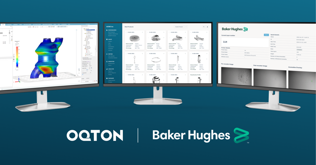 Oqton boosts Baker Hughes' AM operations. Image via 3D Systems.