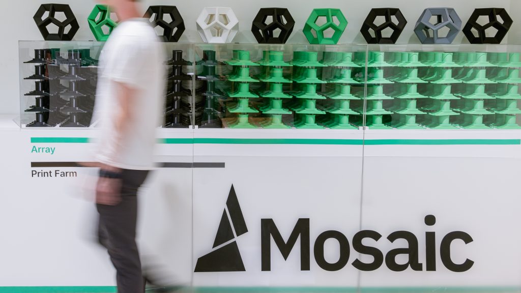 Mosaic Manufacturing logo. Photo via Mosaic Manufacturing.