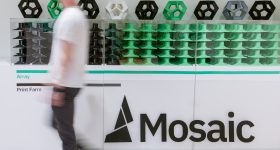 Mosaic Manufacturing logo. Photo via Mosaic Manufacturing.