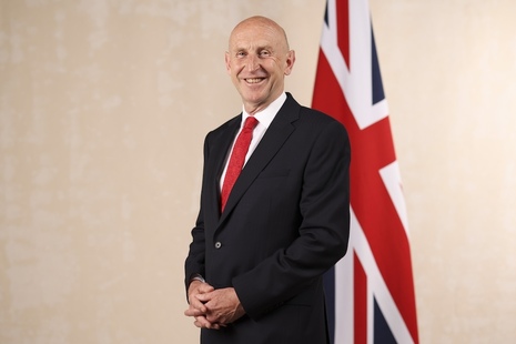 John Healey MP. Photo via Lauren Hurley/No 10 Downing Street.