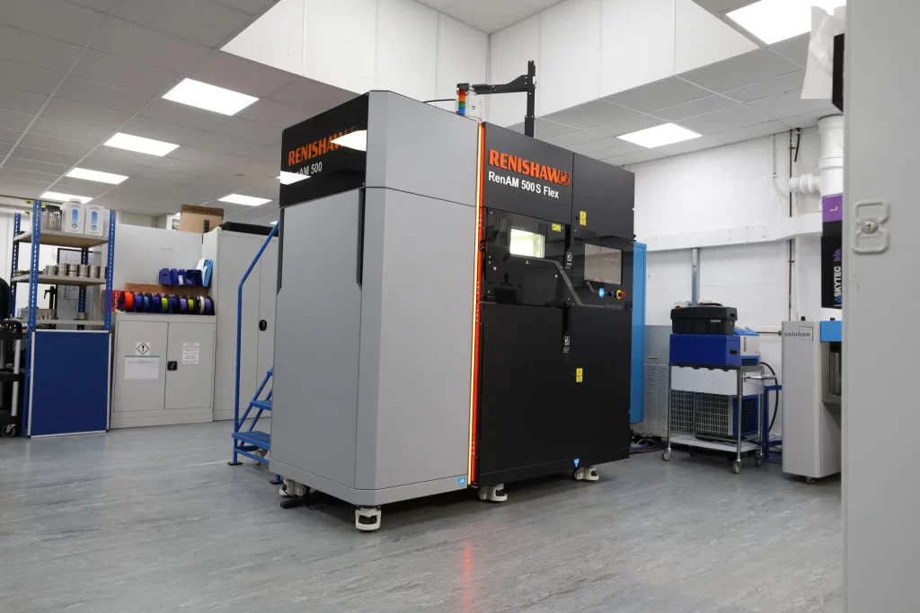 RenAM 500S Flex installed at Cookson Industrial. Photo via Renishaw.