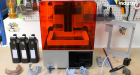The Formlabs Form 4 3D printer. Photo by 3D Printing Industry