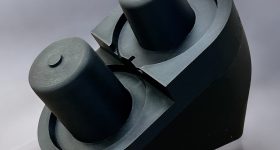 3D printed tool for producing silicone parts. Photo via Fig 3D.