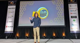 NASA JPL’s Ryan Watkins at the 2025 AMUG Conference. Photo by Michael Petch.
