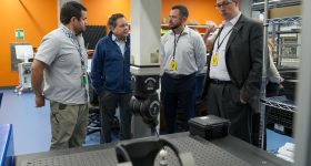 Visit to the Advanced Manufacturing and Aerospace Center (AMAC). Photo via America Makes.
