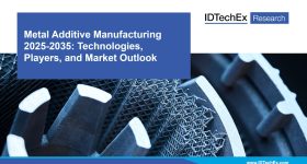 Cover of Metal Additive Manufacturing 2025–2035: Technologies, Players, and Market Outlook. Image via IDTechEx.