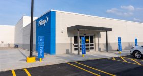 Walmart's 5,000 sq. ft. pickup expansion at the Owens Cross Roads Supercenter in Alabama. Photo via Alquist 3D.