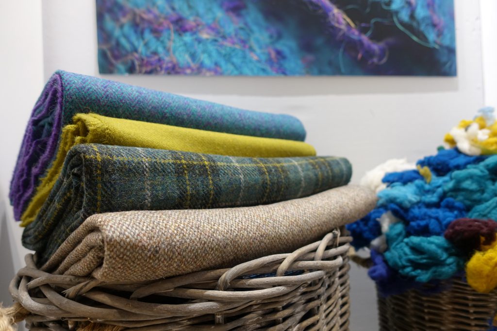 Harris Tweed Fabric. Photo via Harris Tweed.