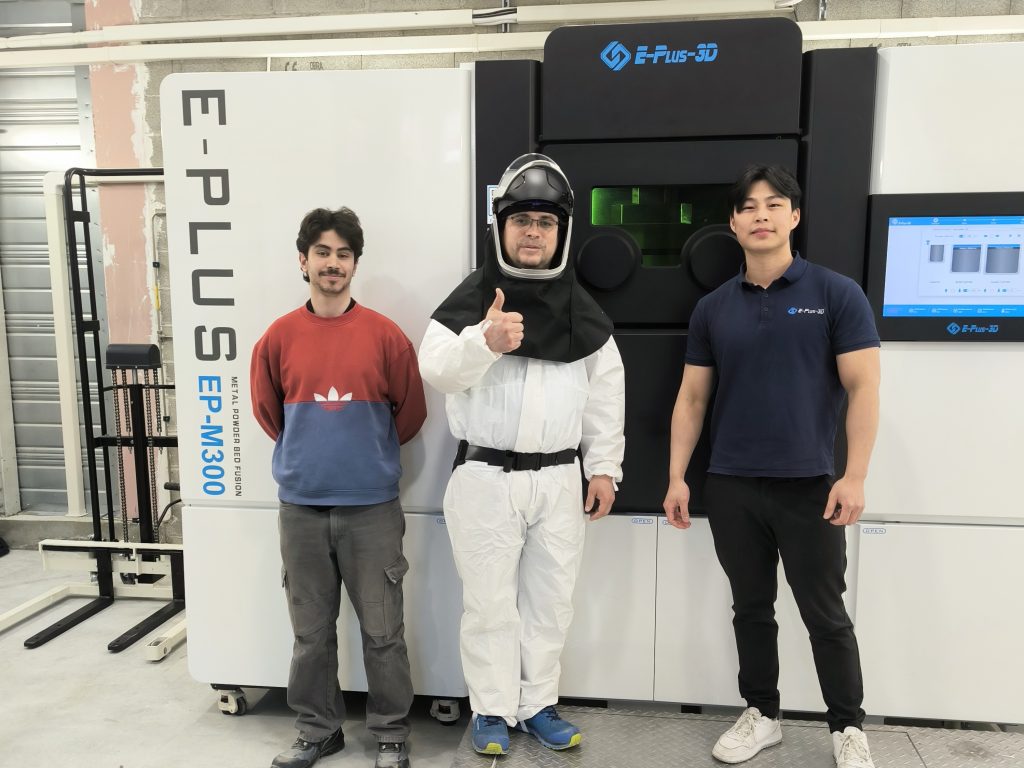 EP-M300 in operation at TEMISTh production facility. Photo via TEMISTh.