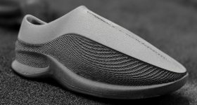 3D printed sneaker made with Filaflex Foamy. Photo via Recreus.