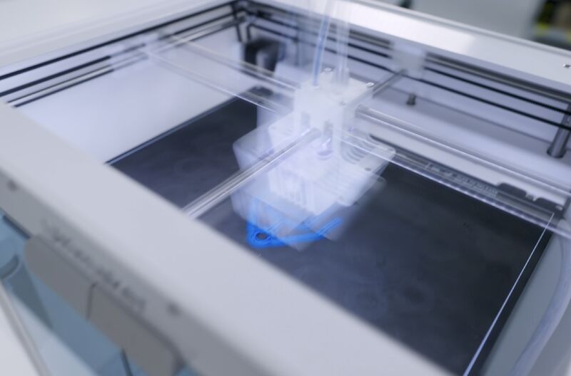 Ultimaker S Series 3D printing in progress. Photo via Ultimaker