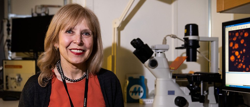 Elena Kozlova, the main researcher. Photo via Uppsala University.
