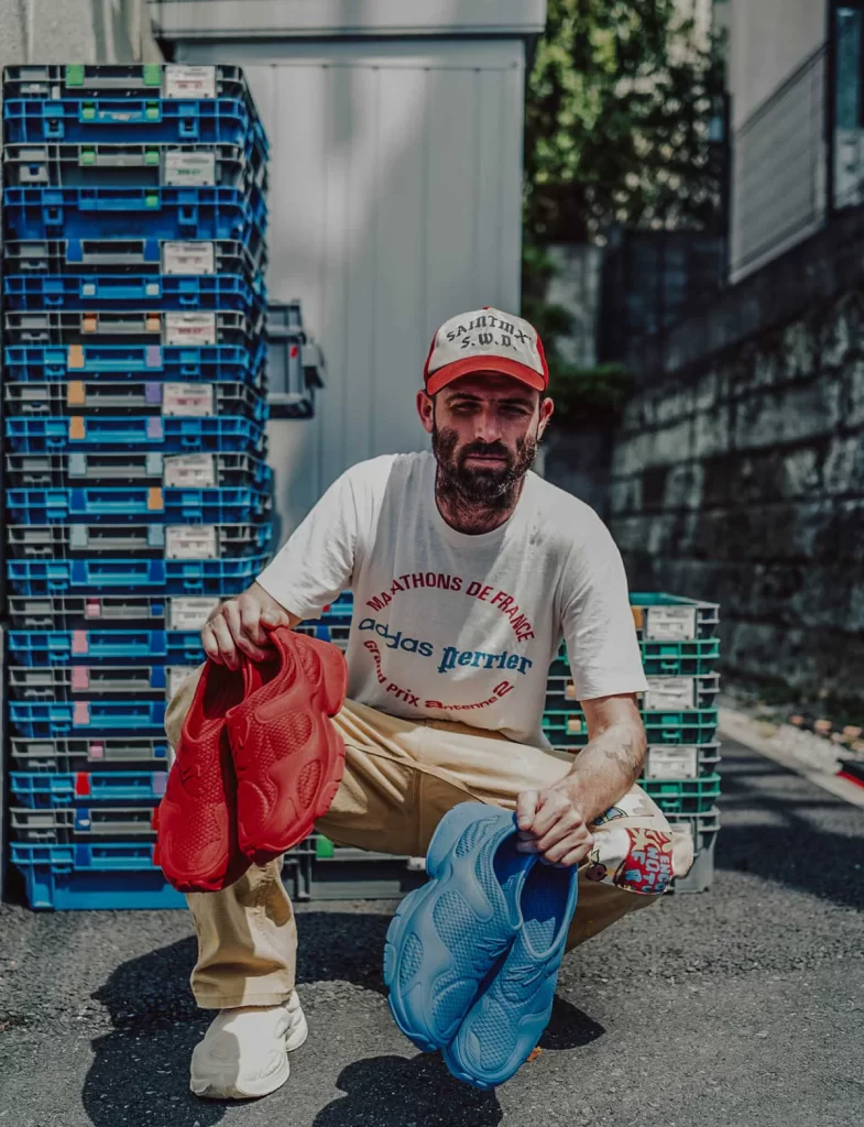 Sean Wotherspoon with the Sean Double U collection. Photo via Zellerfeld.