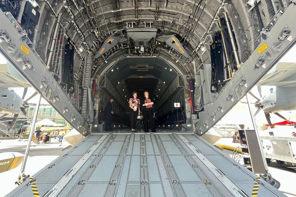 UK Industry Minister Sarah Jones at the Paris Air Show 2025. Photo via UK Government.