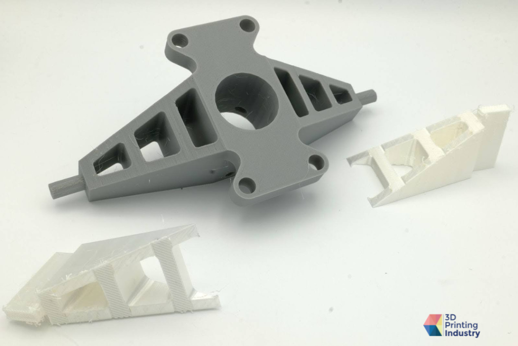 3D printed trolley bracket prototype. Photos by 3D Printing Industry
