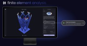 Aibuild’s closed BETA thermal simulation tool visualizes predicted temperature distribution within large-format 3D printed structures. Image via AiBuild.