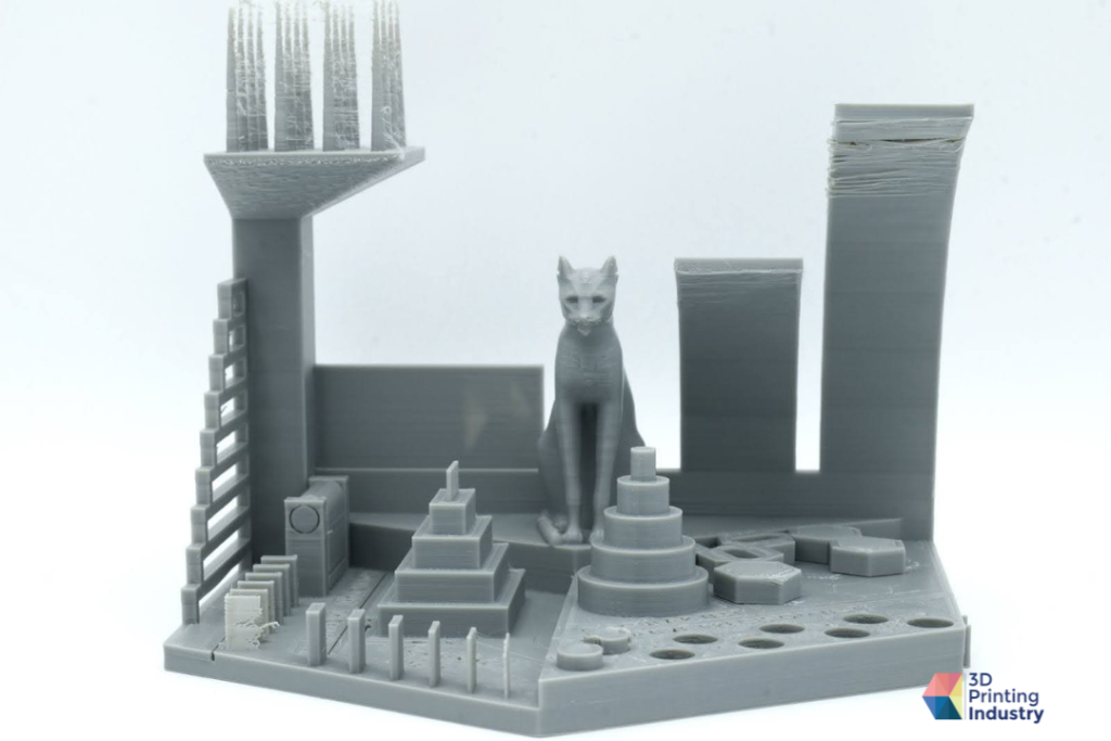 Snapmaker Artisan 3D printed 3DPI test. Photos by 3D Printing Industry.