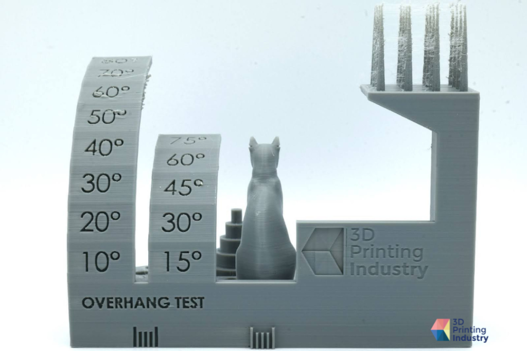 Snapmaker Artisan 3D printed 3DPI test. Photos by 3D Printing Industry.