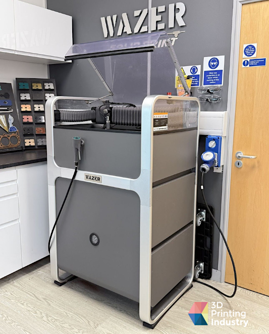 The WAZER Pro at Solid Print 3D. Photo by 3D Printing Industry.