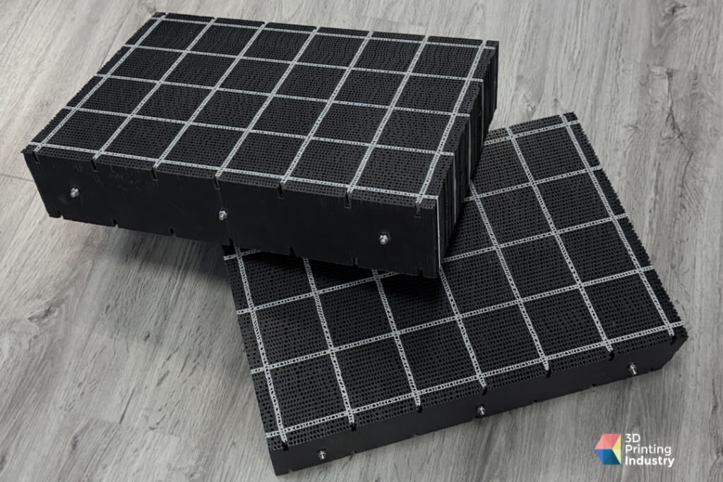 WAZER Pro cutting beds. Photo by 3D Printing Industry.