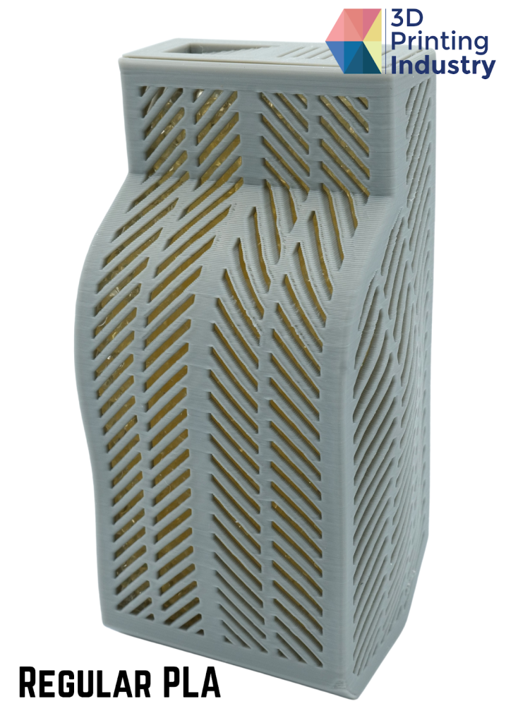 3D printed desiccant drybox heating test results. Photos by 3D Printing Industry.