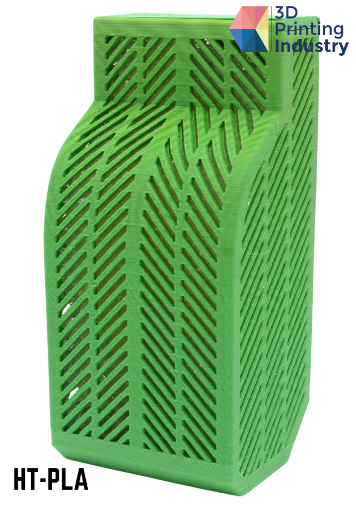 3D printed desiccant drybox heating test results. Photos by 3D Printing Industry