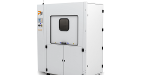 PostProcess BASE automated support removal system. Photo via PostProcess Technologies.