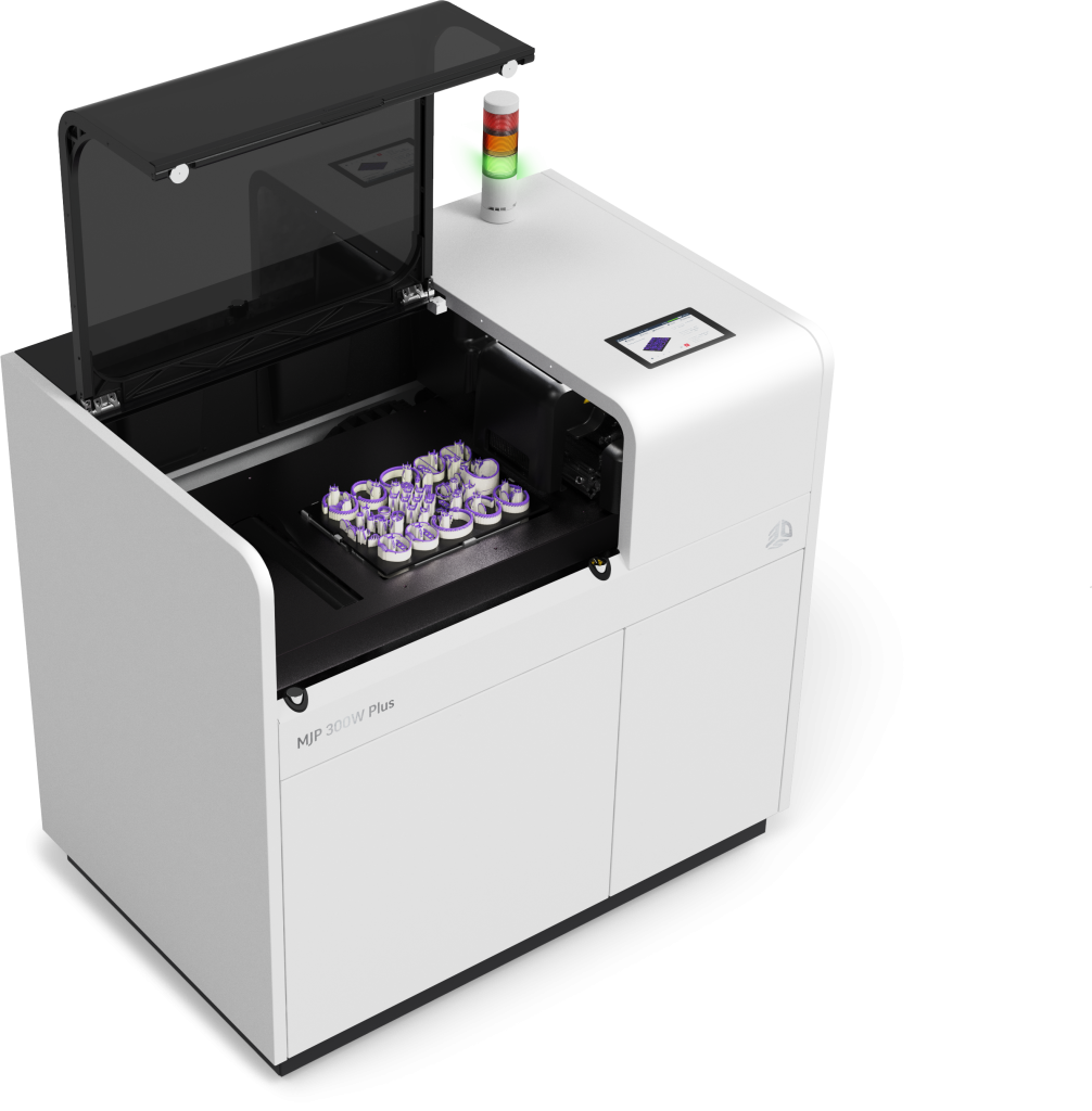 3D Systems’ latest wax 3D printer integrates new print modes, support removal, and security features. Photo via 3D Systems.