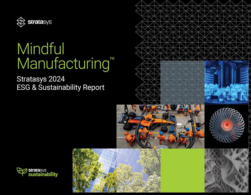 Carbon footprint down by 23% in 2024, stories Stratasys