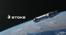 Stoke Space’s Nova launch vehicle in orbit. Image via Stoke Space.