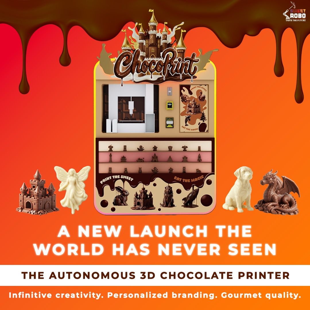 Sweet Robo Expands Into Food Fabrication With ChocoPrint Debut