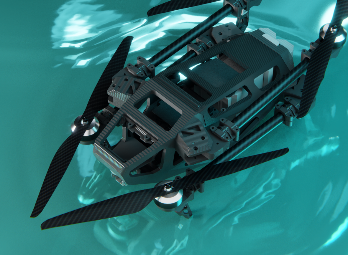 Aeroptera Unveils Lace, an Open-Source 3D Printed Research Drone