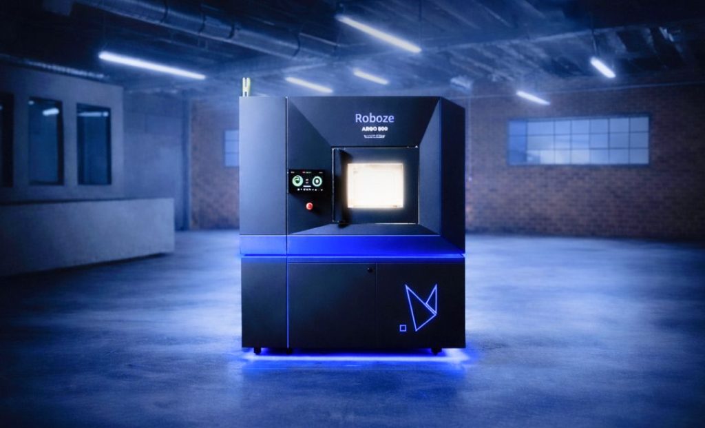 Production platforms for mission-critical industries. Image via Roboze.