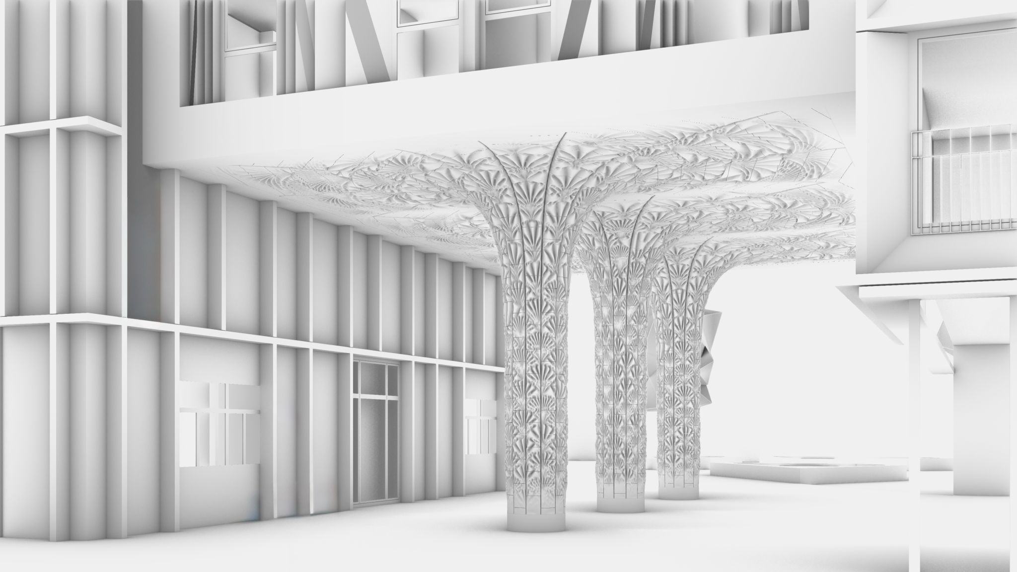 Studio RAP to 3D Print Ceramic Columns for Student Housing