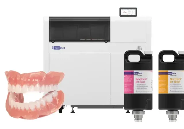 NextDent Jetted Denture Solution. Image via 3D Systems.