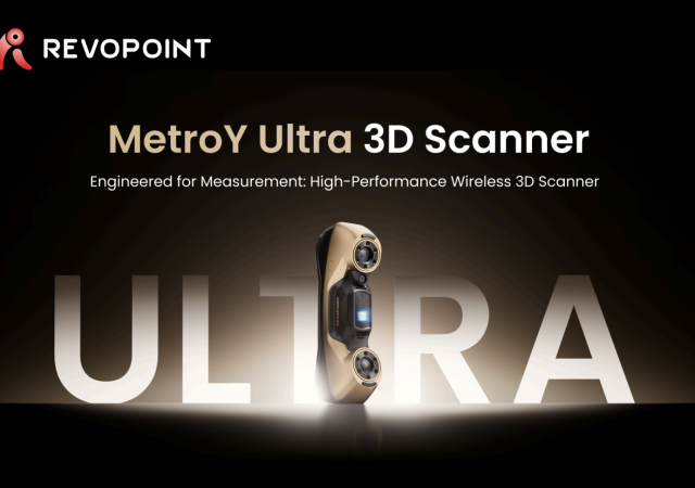 Revopoint MetroY Ultra industrial 3D scanner. Image via Revopoint.