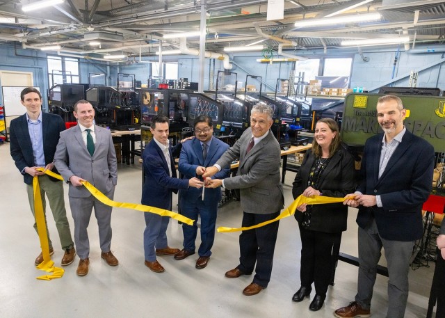 U.S. Army’s 50-Printer Facility Speeds Battlefield Manufacturing