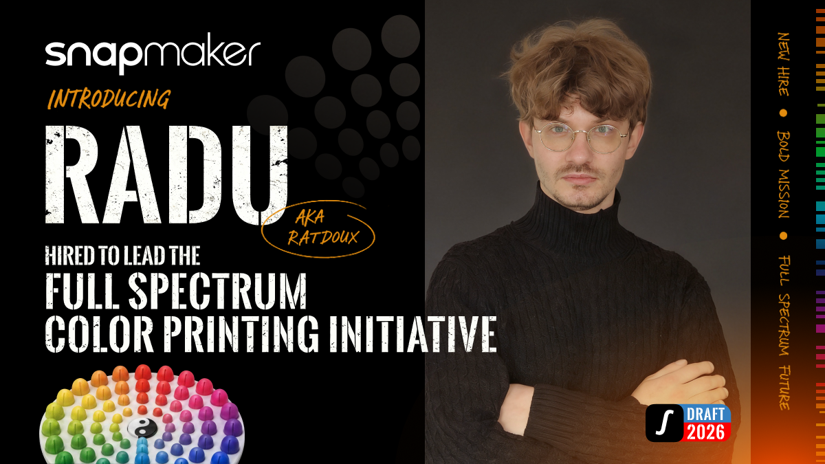 Snapmaker brings Full Spectrum developer Ratdoux into multicolor 3D printing software push