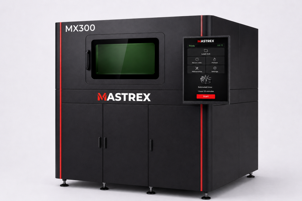 Mastrex Launches MX300, Calls It Industry’s Most Affordable LPBF Metal 3D Printer