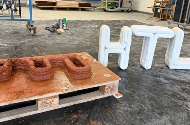 Ireland's first cement-free geopolymer. Photo via Trinity College Dublin.