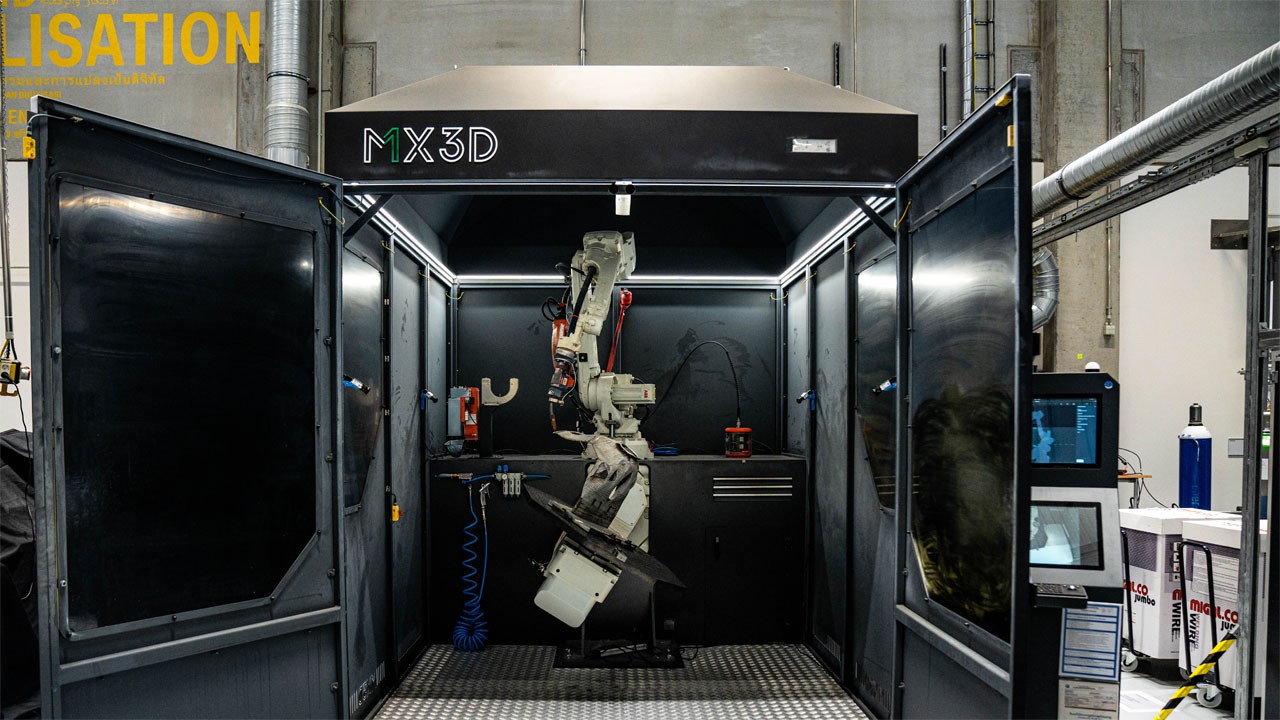 MX3D Earns DNV’s Highest Additive Manufacturing Certification for Wire Arc 3D Printing